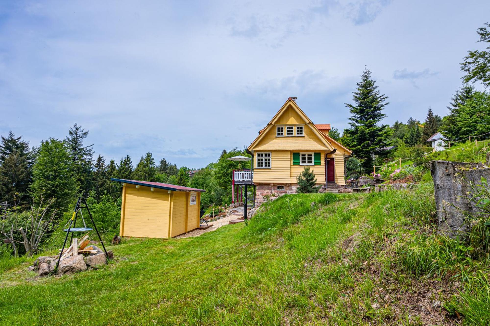 Sonnenhaeusle - Natur. Fernblick. Panorama-Sauna. Sasbachwalden Eksteriør billede