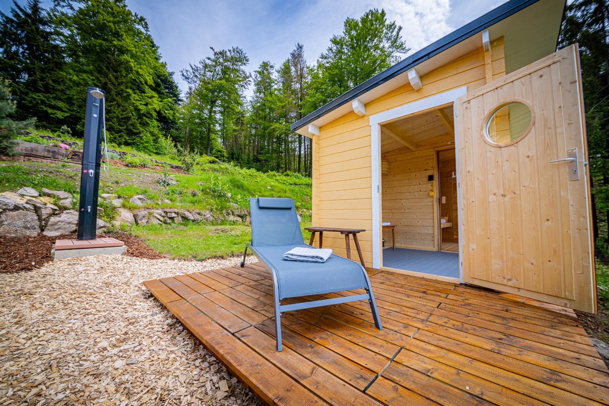Sonnenhaeusle - Natur. Fernblick. Panorama-Sauna. Sasbachwalden Eksteriør billede