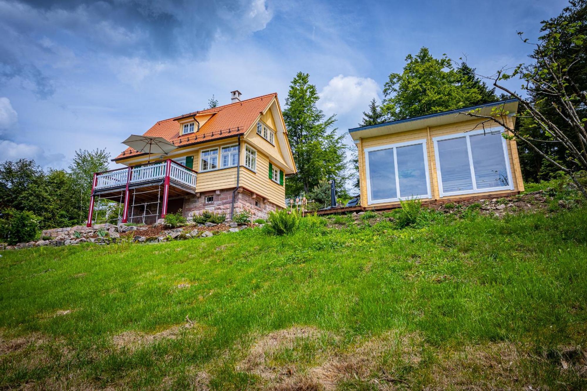 Sonnenhaeusle - Natur. Fernblick. Panorama-Sauna. Sasbachwalden Eksteriør billede
